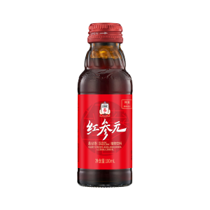 正官庄 人参 红参元液 高丽参浓缩口服液红参100ml （原装进口）