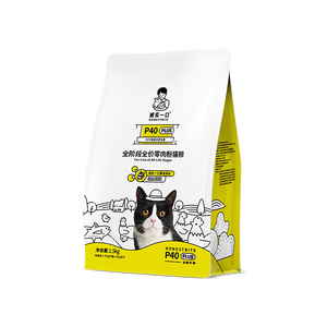 诚实一口经典P40 PLUS鲜肉冻干成猫粮猫干粮鸡鱼口味1.5kg*8包（12kg）