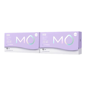 名流避孕套MO光面超薄型003玻尿酸安全套45mm20只紧致男女用成人用品