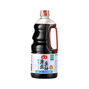海天 生抽酱油约1.55kg  【0添加防腐剂】薄盐 酱油1.28L 薄盐系列 