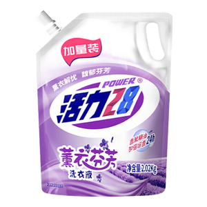 活力28持久留香洗衣液熏衣芬芳去渍洁净2kg家用实惠整箱正品 花漾香氛2kg*1袋