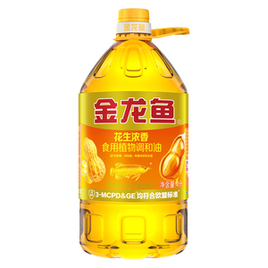 金龙鱼  食用油 花生浓香型食用植物调和油4L