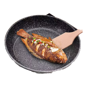 麦饭石煎锅不粘锅煎饼烙饼煎蛋小牛排煎锅平底锅电磁炉燃气 麦饭石爆款 18cm