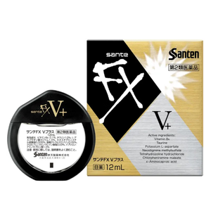 参天眼药水 FX金色滴眼液12ml 缓解疲劳熬夜玩手机用眼过度 眼干眼涩视力模糊 日本原装进口
