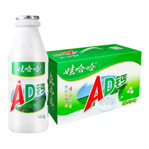 娃哈哈 AD钙奶 含乳饮料 220g*24瓶 礼盒装 儿童回忆乳酸菌