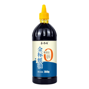蚝油0添加金标耗油上等炒菜拌馅烧烤火锅提鲜家用780g挤挤瓶 780g*1瓶