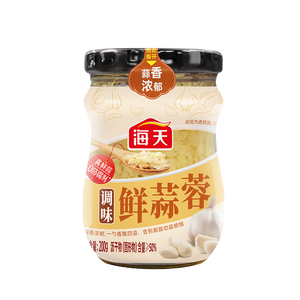 海天 蒜蓉酱 蒜泥酱 0添加防腐剂 鲜蒜蓉200g 火锅蘸料 调味凉拌