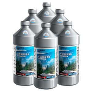 蓝星汽车玻璃水0℃ 2L*6瓶 去油膜雨刮水强力去污虫胶鸟粪通用清洗剂