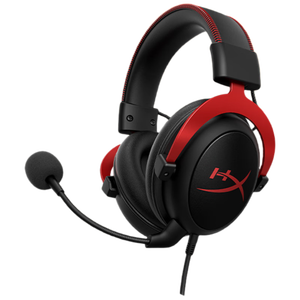 极度未知（HYPERX）Cloud II 飓风2黑红 有线 虚拟7.1环绕音 听声辨位 头戴式电竞耳机 适配三角洲行动