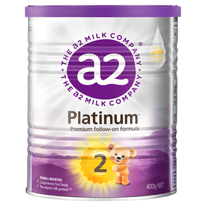 a2奶粉紫白金澳版A2蛋白+DHA 2段小罐400g 新西兰草饲+批批严检