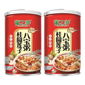 【活动专享】粥之养桂圆莲子八宝粥无蔗糖粗粮速食代餐年货礼盒 桂圆莲子八宝粥*2罐