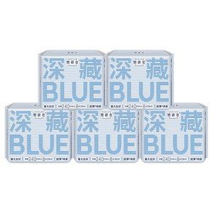 她研社深藏blue卫生巾日用组合240mm*40片姨妈巾超薄瞬吸透气京东自营