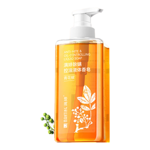 满婷（MANTING）除螨控油液体香皂460ml（fei硫磺三合一沐浴露抑菌男女洗发水）