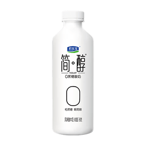君乐宝简醇 0蔗糖 760g*1桶 低温酸奶酸牛奶 健康轻食