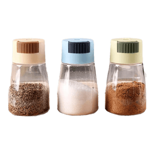 磨粉机研磨器胡椒粉电动研磨器海盐厨房专用调味牛排研磨器 定量调味瓶罐-1个（颜色随机）