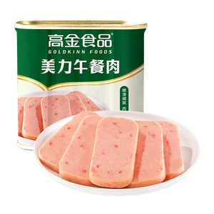高金食品美力午餐肉 火腿  早餐火锅露营食材 罐头 340g