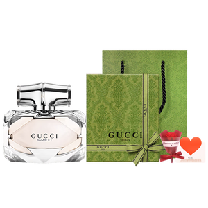 古驰（GUCCI）香水竹韵女士淡香水持久清新 花悦绮梦栀子花罪爱 生日礼物女友 竹韵淡香水30ml【礼盒装】