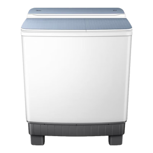 美的（Midea）双桶洗衣机半自动双缸分区洗 12kg大容量家用品质双电机同洗同脱双筒 一级能效换新补贴 MP12S166 双缸