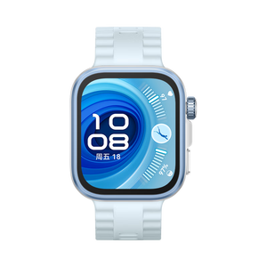华为HUAWEI WATCH FIT 4 Pro 海岛蓝氟橡胶表带华为智能手表钛金属蓝宝石玻璃大屏长续航fit4pro