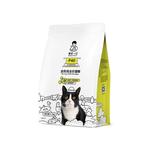诚实一口经典P40高蛋白全期全价增肥发腮猫粮鸡鱼味1.5kg*8包（12kg）