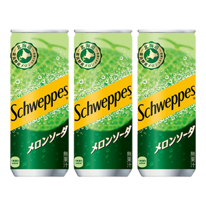 可口可乐（Coca-Cola）可口可乐日本进口北海道限定可乐250ml*3罐哈密瓜味碳酸汽水