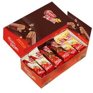 雀巢（Nestle）脆脆鲨威化饼干12.5g*18条混合口味盒装 办公室代餐 休闲零食