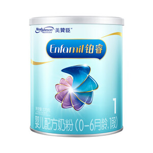 美赞臣官方店  婴幼儿奶粉儿童配方奶粉宝宝奶粉 【会员专享】 （比大罐划算）铂睿1段370g*1罐