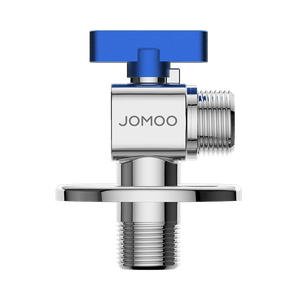 九牧（JOMOO）铜阀体全开大流量三角阀燃气热水器角阀水阀单冷加厚球阀74105