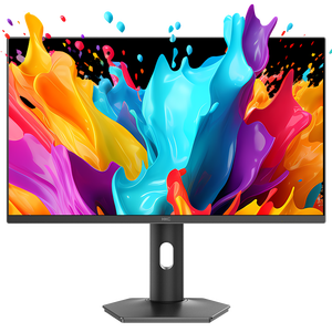 HKC 26.5英寸2K 240Hz三星OLED量子点原生10bit硬件低蓝光0.03ms电竞游戏旋转升降HDR显示器GS27QKS