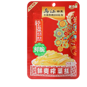 乌江榨菜 下饭菜 清爽小菜 鲜爽榨菜丝 70g*5袋