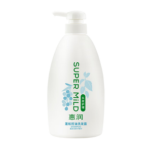 惠润（SUPER MiLD）蓬松控油洗发水 改善油扁塌 无硅油男女洗发露 600ml京东自营