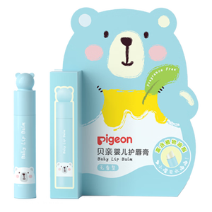贝亲（Pigeon） 婴儿护唇膏 儿童唇膏 宝宝儿童润唇膏 无香型 3g IA159