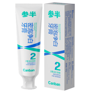 参半密泡净白香氛膏亮白洁白去渍温和清新清洁去牙垢60g