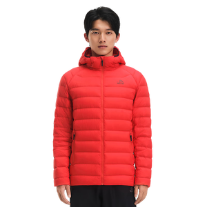 伯希和（Pelliot）【经典3.0】轻薄排骨羽绒服男800蓬鹅绒外套女内胆115408005红XL