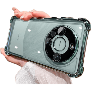 适用于华为mate70pro手机壳超强防摔mate60/50pro+新款全包带镜头膜透明E高级感女mate40男潮简约 【全透明】带镜头膜四角气囊防摔 mate70pro