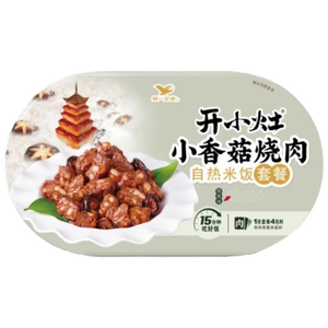 统一开小灶自热米饭小香菇烧肉口味256克 微微辣