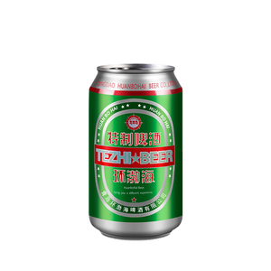 青岛环渤海特制啤酒麦芽小麦啤酒罐装整箱特价 特制3°P 320mL 1罐