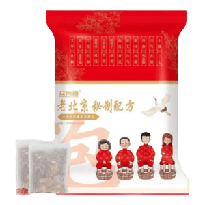 老北京泡脚包二十四味艾草养生祛湿排汗陈皮老姜驱寒真材实料足浴 【疲劳湿气重】1袋调理款30g*30包