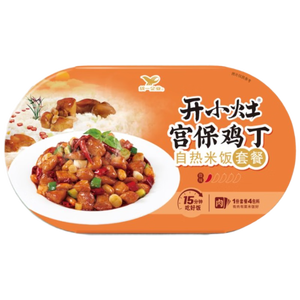 统一 开小灶 自热米饭 宫保鸡丁 271克 户外速食新老包装随机发货