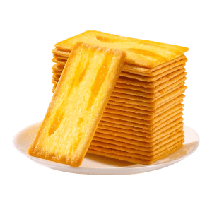 【商超同款】芝士薄脆饼干甜咸味小零食办公室休闲零食薄脆咸味 芝士味【10包 尝鲜款】