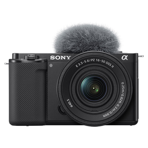索尼（SONY）ZV-E10K APS-C画幅微单相机 新升级标准镜头套装 黑色 新套机镜头E PZ 16-50mm F3.5-5.6 OSS II