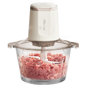小熊（Bear）绞肉机家用小型 绞馅机 搅肉机 打蒜机电动 碎肉 辅食机 2026新款家用QSJ-E03C8