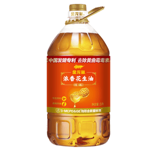 金龙鱼 食用油【保真花生油】压榨 浓香花生油5L（新老包装随机发货）