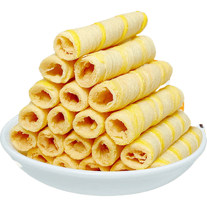 榴莲蛋卷撞奶代餐早餐饼干独立包装榴莲味网红休闲解馋小零食整箱 专享*榴莲蛋卷【24根】