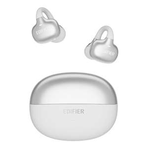 漫步者（EDIFIER）X Clip耳夹式蓝牙耳机 翻译耳机 翻译机 开放式 跑步运动耳机 蓝牙6.0 月岩白 毕业礼物