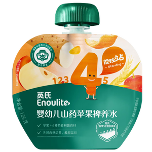 英氏（Engnice）英氏山药苹果水125g宝宝果汁婴儿辅食儿童饮料饮品小孩山楂汁