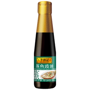 李锦记蒸鱼豉油207ml 【酿造酱油】去腥提鲜豉香四溢白灼汁生抽