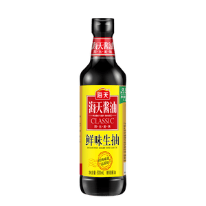 海天生抽 鲜味酱油500ml【酿造酱油】经典系列 点蘸提鲜凉拌