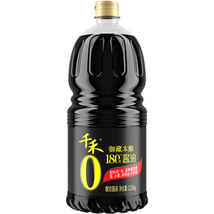千禾御藏本酿180天酱油2.15Kg【0添加特级生抽】家庭炒菜凉拌提鲜