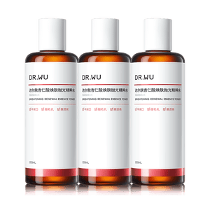 达尔肤（DR.WU）杏仁酸焕肤抛光精粹爽肤水去角质控油补水200ml*3送女友女生礼物